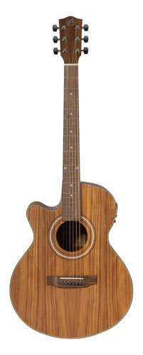 Guitarra Electroacústica Bamboo Ga40 Stage Koa Zurda