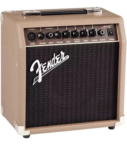 Amplificador Guitarra Acustica Fender Acoustasonic