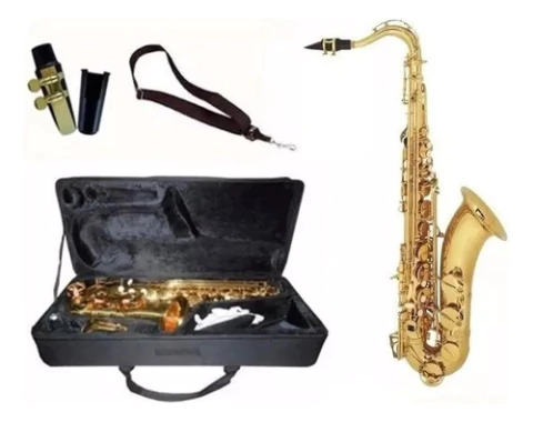 Saxo Tenor Ocean Ots190 Con Estuche Guantes Boquilla Correa
