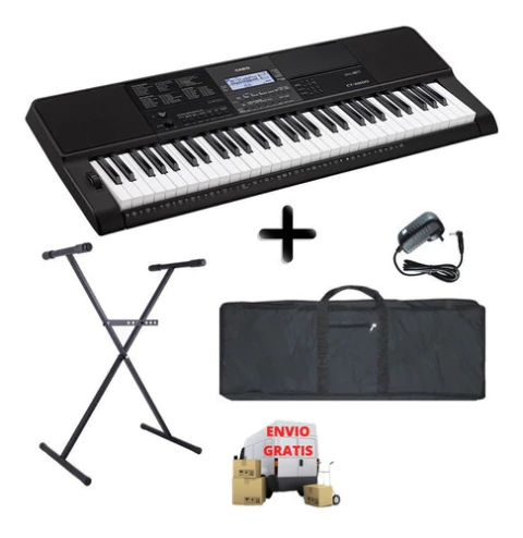 Tteclado Casio Ctx800 5 Oct.61 Sensitivo + Fuente Regalo Of