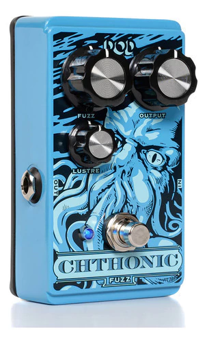 Instrumento Pedal Dod Chthonic Fuzz Blue 114 Color Sky Blue