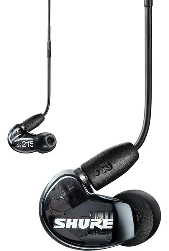 Auriculares In Ear Shure Aonic Se215 B Monitoreo Desmontable