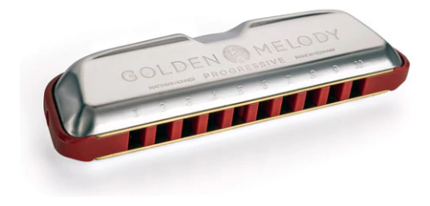 Armónica Hohner Golden Progressive Afinación En Mi E