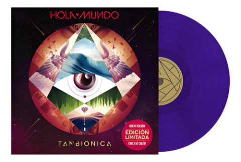 Tan Biónica - Hola Mundo Vinilo Nuevo Edición Color Violeta