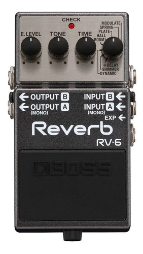 Pedal De Reverb Boss Rv-6