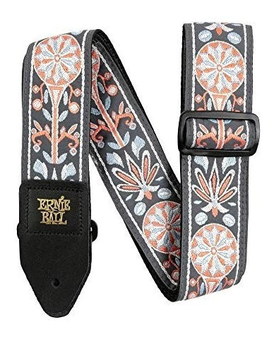 Correa Guitarra Bajo Ernie Ball Tangerine Night
