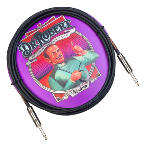 Cable Plug - Plug Para Instrumento 6m Dr Robert Dr-rr60