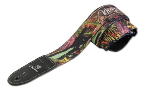 Correa Magma De Poliéster Para Guitarra, Bajo / Comic Ms01c