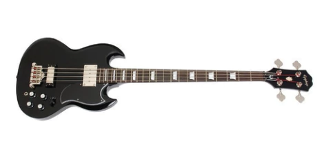 Bajo EpiPhone Sg Eb-3 Ebony Negro 4 Cuerdas Pasivo