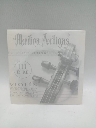 Cuerda Re 3era De Violín Medina Artigas Metal