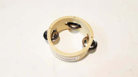 Aro De Pandereta Knight/thunder 3 Pares De Sonajas Jb904