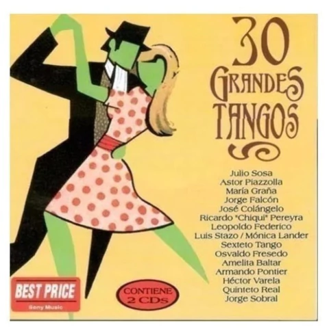 30 Grandes Tangos Cd Nuevo