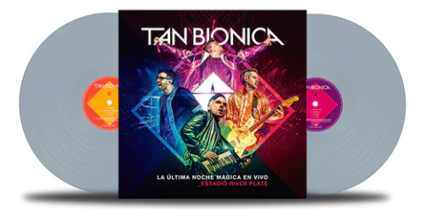 Tan Biónica La Última Noche Mágica Vinilo Nuevo Doble Clear