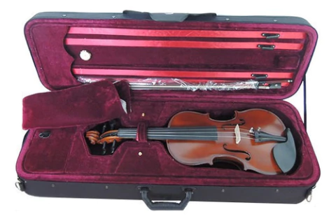 Violin 4/4 Macizo Stradella Mv141544 + Estuche Lujo