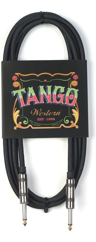 Cable Plug Plug Guitarra Bajo Western 3mts Recto Tela
