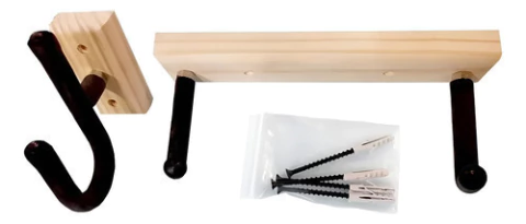 Soporte De Pared Horizontal Taco De Madera Incluye Tornillos