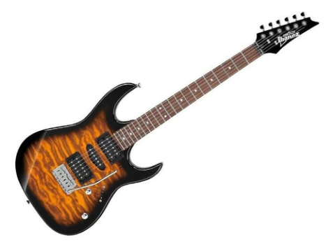 Guitarra Ibanez Eléctrica Grx70qa Sunburst Hsh