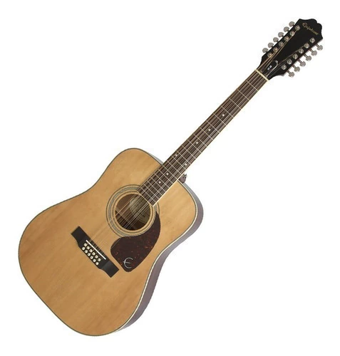 Guitarra Acústica EpiPhone 12 Cuerdas Dr 212 Natural - comprar online