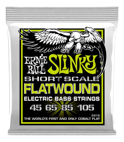 Encordado Ernie Ball Para Bajo Escala Corta 45-105 4c