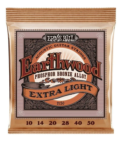 Encordado Ernie Ball Guitarra Acústica 10-50 Phosphor Bronze
