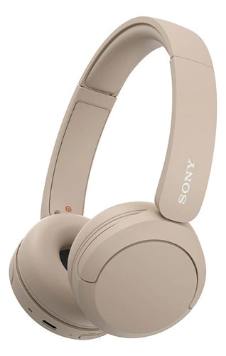 Auriculares Inalámbricos Bluetooth Sony Wh-ch520 Crema