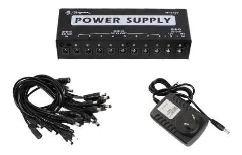 Fuente Alimentación 10 Pedales Magma Power Supply Mps12v
