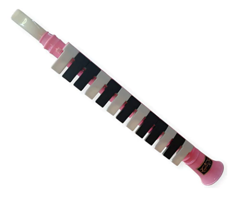 Flauta Melódica Knight Jb13a1r 13 Notas Clarinete Rosa