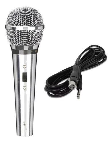 Micrófono Vocal De Mano Para Voces Con Cable Ross Fma3