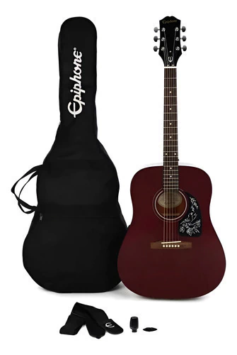 Pack Guitarra Acustica Epiphone Starling Wr Funda Accesorios