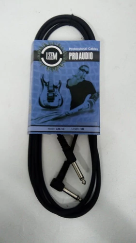 Cable Plug A Plug Para Instrumento Leem Cm10 3mts