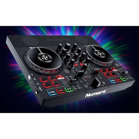 Controlador DJ Numark Party Mix Live Luces Parlante Incorporado - comprar online