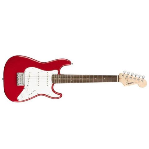 Guitarra Eléctrica Squier Mini Stratocaster Roja - comprar online