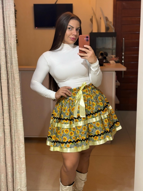 Saia São João Lizzari Girassol - comprar online
