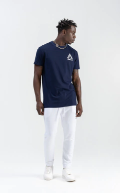 CAMISETA LA•MAFIA LONG MALHA BASIC AZUL - comprar online