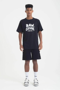 CAMISETA BAW REGULAR PRETO na internet