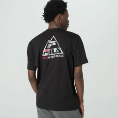 Camiseta Fila Explorer Masculina Preta - comprar online