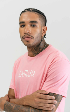 CAMISETA ROSA LA•MAFIA BASICA na internet