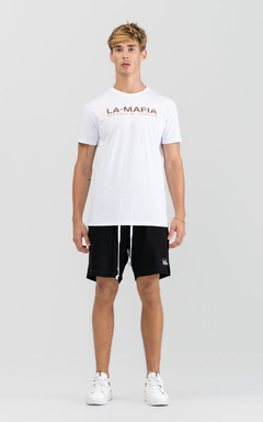 CAMISETA LA•MAFIA BRANCA TIRE TRACK - comprar online