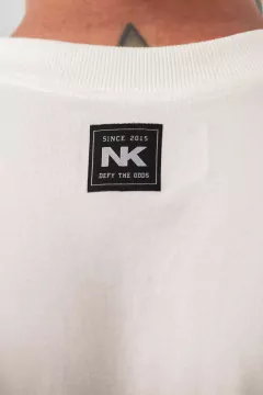 Camiseta Nakyk Akron Over Offwhite - loja online