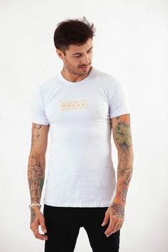 Camiseta Nakyk Niemeyer Gold Branco