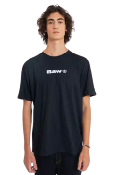 CAMISETA REGULAR LOGO PRETO