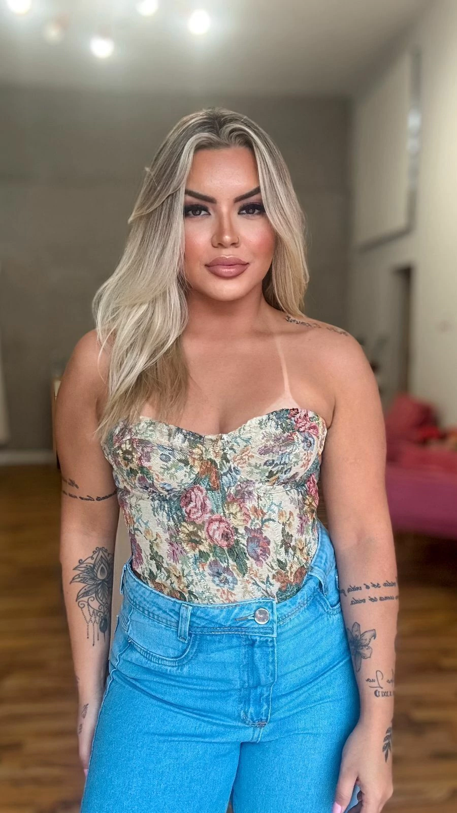 CORSET FLORAL
