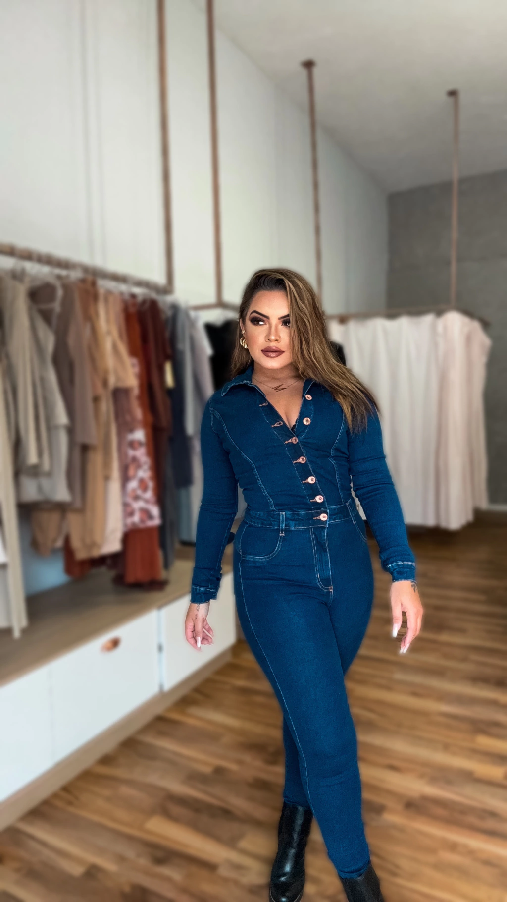 MACACÃO JEANS TUANE