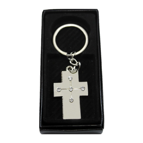 Llavero Metálico Cruz