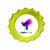 Pin de Solapa Sol Dorado - comprar online