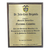 Placa de Reconocimiento en Madera Brown 15x20cm