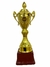 Trofeo antorcha cuerpo dorado 32cm