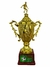 Trofeo de Fútbol Dorado con figura 31cm