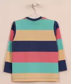 REMERA KID RAYADA (I24B0401) en internet