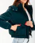 CAMPERA PUFFER METALIZADA CON PIEL YD - Murban Deportes